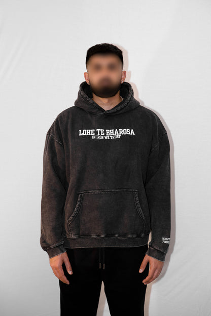 L.E Unbreakable Hoodie (Vintage washed)